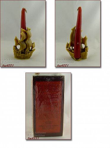 Gurley Candle Thanksgiving Pilgrim Ship Candle