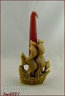 Gurley Candle Thanksgiving Pilgrim Ship Candle