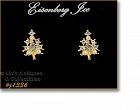 Eisenberg Ice Small Christmas Tree Earrings