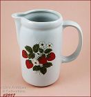 McCoy Pottery Strawberry Country Serving Pitcher