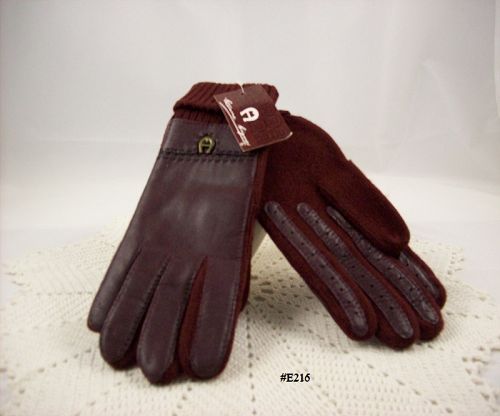 Vintage Aigner Winter Gloves Never Worn with Original Tags