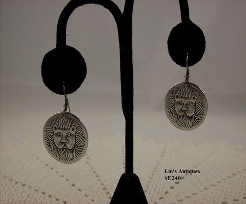 Laurel Burch Lion Earrings