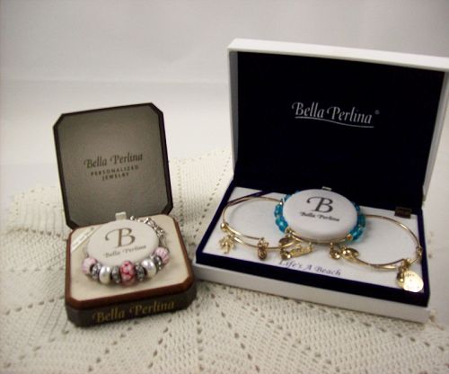 Bella Perlina Charm Bracelets in Original Boxes