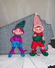 Two Elf Ornaments