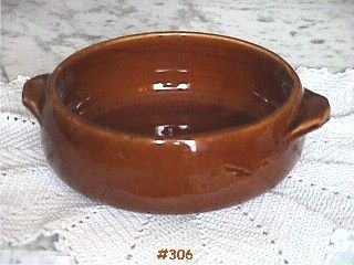 McCoy Pottery Amber Ware Casserole Dish