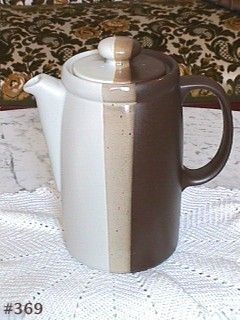 McCoy Pottery Coffee Server Sandstone Line