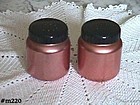 ALUMINUMWARE -- COLOR CRAFT SALT AND PEPPER SHAKERS