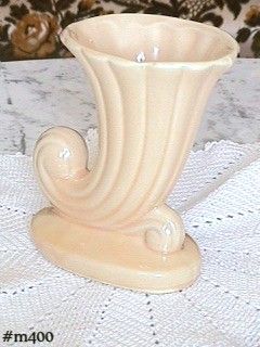 Shawnee Pottery Cornucopia Vase Mint Condition