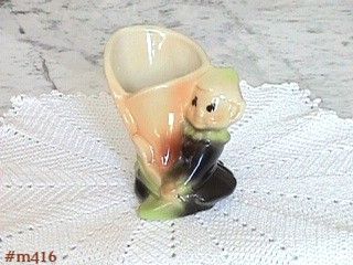 Shawnee Pottery Pixe with Flower Vase Planter