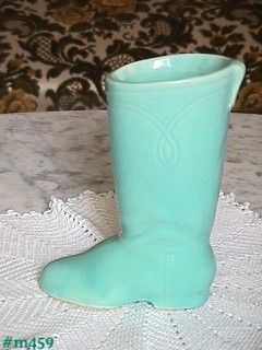 Shawnee Pottery Riding Boot Planter