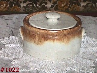 McCoy Pottery Graystone Covered Casserole Baker