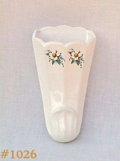 McCoy Pottery Floral Country Wall Pocket