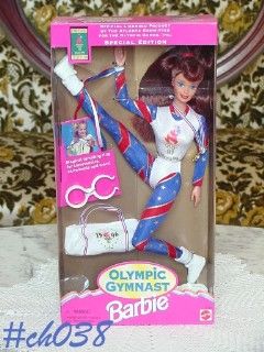 Hallmark 1996 Olympic Gymnast Barbie NRFB