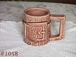 McCoy Pottery Western Ware Mug