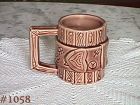 McCoy Pottery Western Ware Mug