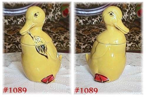 McCoy Pottery Yellow Duck Cookie Jar