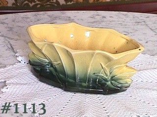 McCoy Pottery Flower Form Planter