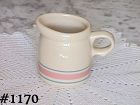 McCoy Pottery Pink and Blue Creamer