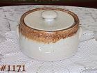 Vintage McCoy Pottery Graystone Covered Casserole