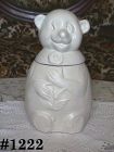 McCOY POTTERY VINTAGE SNOW BEAR COOKIE JAR