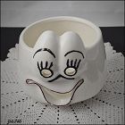 Vintage Ungemach Pottery Ghost Bowl or Candle Holder