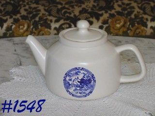 McCoy Pottery Blue Willow Teapot