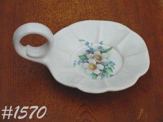 McCoy Pottery Floral Country Candle Holder