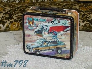 VINTAGE THE FALL GUY LUNCHBOX NO THERMOS