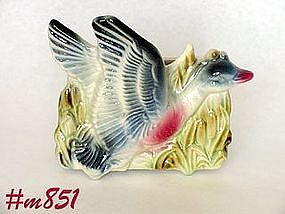 SHAWNEE POTTERY -- FLYING MALLARD PLANTER