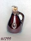 McCOY POTTERY VINTAGE BROWN DRIP OIL CRUET