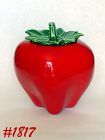 McCoy Pottery Large Red Apple Cookie Jar