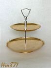 Vintage 2 Tier Tidbit Serving Tray