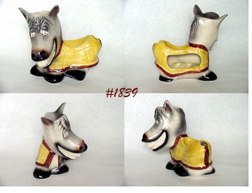 McCoy Pottery Smiling Horse Dresser Caddy