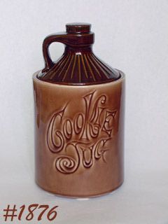 McCoy Pottery Brown Cookie Jug Cookie Jar