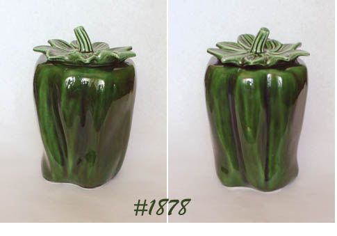 McCoy Pottery Green Pepper Cookie Jar