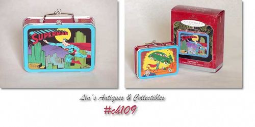 Hallmark Superman Lunchbox Ornaments