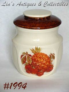 McCoy Pottery Fruit Festival Cookie Jar