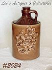 McCOY POTTERY -- BROWN "COOKIE JUG" COOKIE JAR