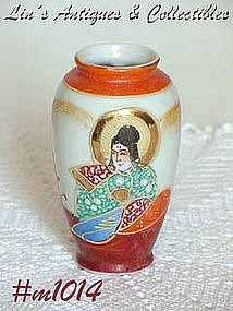 OCCUPIED JAPAN -- SATSUMA VASE (3 5/8")