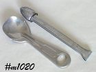 Vintage Marathon Aluminum Scoop Spoon and Ice Tongs