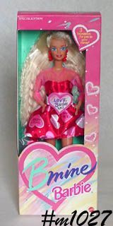 BMine Valentine Barbie 1993 Edition NRFB