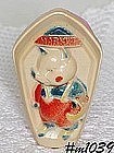 VINTAGE CELLULOID BABY RATTLE / TOY FOR DISPLAY ONLY!!!