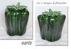 McCoy Pottery Large Green Pepper Cookie Jar