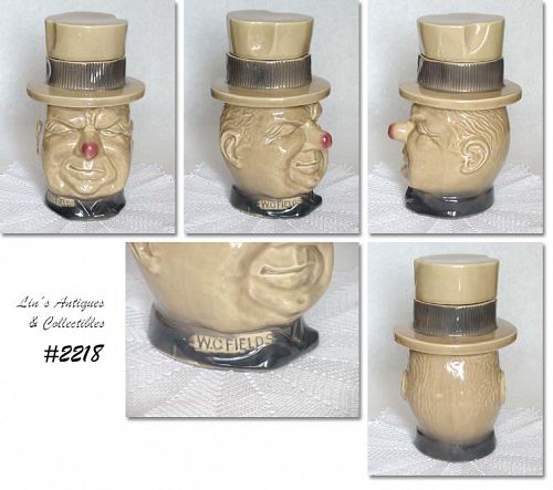 McCoy Pottery W C Fields Vintage Cookie Jar