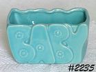 McCoy Pottery Baby Planter in Blue