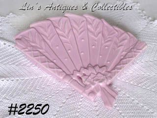 McCoy Pottery Pink Fan Wall Pocket