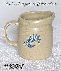 McCOY POTTERY -- BLUEFIELD CREAMER