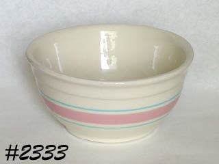 McCoy Stonecraft Pink and Blue Bowl