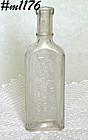 Vintage Jewel Tea Company Glass Bottle