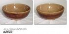 McCOY POTTERY TAN AND LIGHT BROWN SERVING BOWL